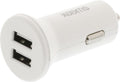 Sweex CH-012WH Autolader 2-uitgangen 4.8 A 2x Usb Wit - afbeelding 1