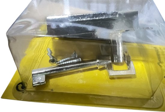 Mack Oplegmeubelslot met Pijp 20mm Vernikkeld Incl Sleutel - afbeelding 2