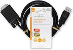 Nedis Displayport - Vga-kabel Displayport Male - Vga Male 2,0 M Zwart - afbeelding 7