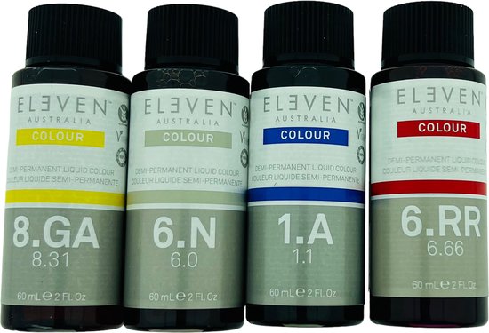 ELEVEN LIQUID COLOUR 7.CC / 7.44 Middenextrakoperblond - afbeelding 1