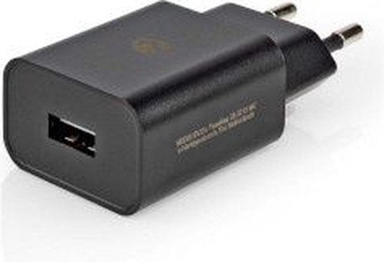 Nedis Oplader - 12 W - 1x 2.4 A - Outputs: 1 - USB-A - Geen Kabel Inbegrepen - Single Voltage Output - Zwart - afbeelding 16