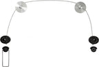 Nedis Vaste TV-Muurbeugel - 37-70 " - Maximaal schermgewicht: 50 kg - Minimale muurafstand: 14.5 mm - Montage draad - ABS / Staal - Metaal / Zwart - afbeelding 1