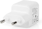 Nedis Oplader - 20 W - PD3.0 20W - 1.67 / 2.22 / 3.0 A - Outputs: 1 - USB-C - Automatische Voltage Selectie - Wit - afbeelding 8