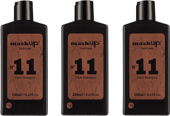 mashUp haircare N° 11 Daily Shampoo 250ml.jpg - 3 stuks - afbeelding 1