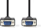 Nedis VGA-Kabel - VGA Male - VGA Male - Vernikkeld - Maximale resolutie: 1024x768 - 3.00 m - Rond - ABS - Zwart - Label - afbeelding 3