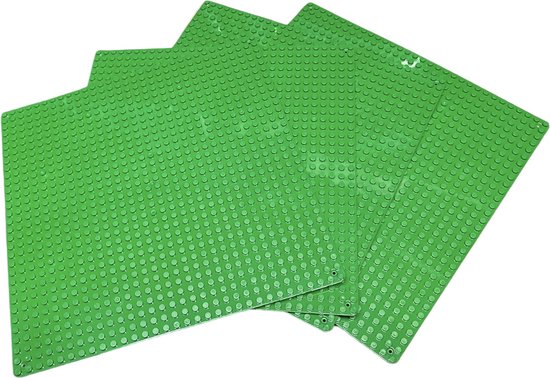 Biobuddi Mix van Ongeveer 2000 Stenen 2 Kilo (Compatible met o.a. Lego) in Emmer + 4 x Base-plate - afbeelding 4