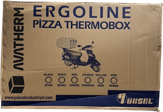 Avatherm Thermobox - 70 liter - voor 8 pizza's - warm eten bezorgen - afbeelding 7