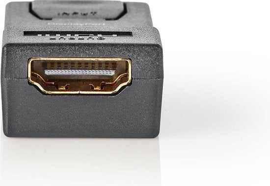 Nedis DisplayPort-Adapter - DisplayPort Male - HDMI Output - 1080p@60Hz - Vernikkeld - Recht - Rond - ABS - ABS - Zwart - Doos - afbeelding 6
