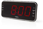 Nedis Wekkerradio - Digitale Wekker - AM / FM - Snoozefunctie - Slaaptimer - 2 Alarmen - Zwart - afbeelding 10