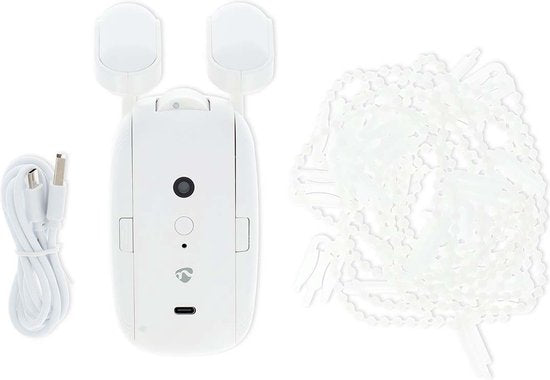 Nedis SmartLife Gordijnrobot – Stangrail – Bluetooth – 4000mAh – Wit - afbeelding 9