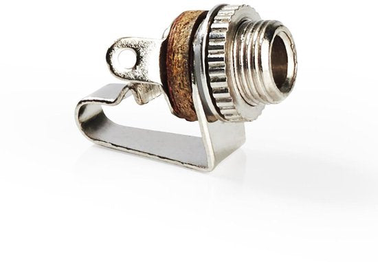 Nedis 3,5 mm Audioconnector - Recht - Female - Vernikkeld - Solderen - Metaal - Zilver - 25 Stuks - Polybag - afbeelding 6