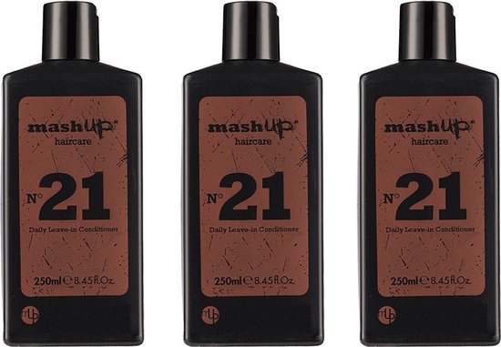 mashUp haircare N° 21 Daily Leave-in Conditioner 250ml - 3 stuks - afbeelding 1