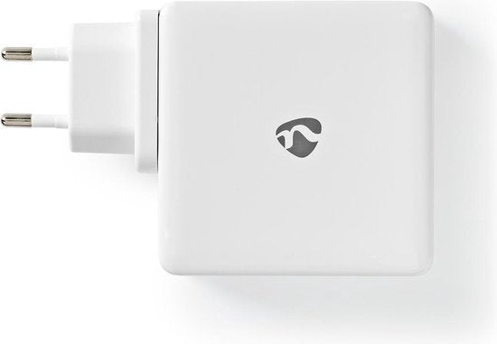 Nedis Oplader - 1,5 A / 2 A / 3,0 A / 3,25 A - Outputs: 2 - Poorttype: 2x USB-C™ - 15 / 18 / 27 / 36 / 45 / 65 W - Automatische Voltage Selectie - afbeelding 2