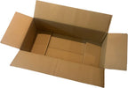 Vouwdozen Stevig 45 stuks binnenmaat 51,3 cm x 23,6 cm x 17,3 cm ( LxBxH ) met lichte opdruk aan 2 zijden dubbele golf ( opdruk is max 5% van buitenzijde doos) - afbeelding 1