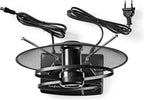 Nedis Binnenantenne - Actief - FM / UHF / VHF - Ontvangstbereik: 0-25 km - LTE800 - Versterking: 36 dB - Versterkingsregelaar - ABS - Zwart - afbeelding 8