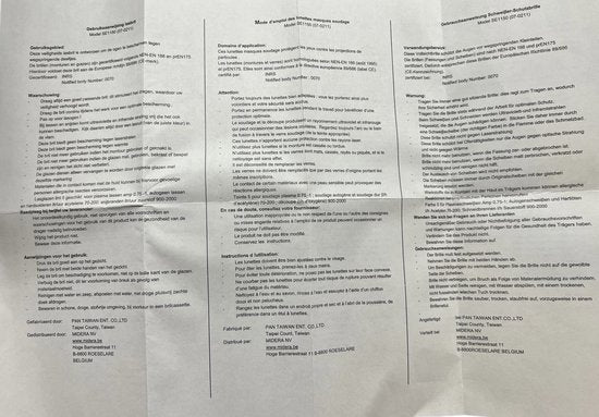 Lasbril opklapbaar 2 stuks - afbeelding 10