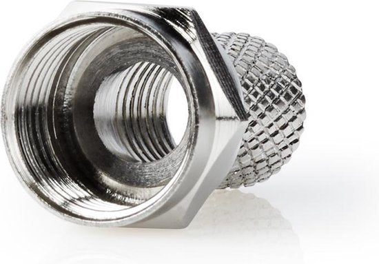 F-connector | Mannelijk | Voor 6,8mm-coaxkabels | 25 stuks | Metaal - afbeelding 38