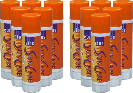 Etos Sun Care Lippenbalsem factor 15 - 6 gr - 12 stuks - afbeelding 1