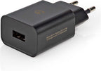 Nedis Oplader - 12 W - 1x 2.4 A - Outputs: 1 - USB-A - Geen Kabel Inbegrepen - Single Voltage Output - Zwart - afbeelding 5