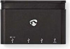 Nedis Computer Hub  USB-C™  2x USB-C™ / 2x USB 3.0 (5 G)  Power Delivery: 100 W  Zwart - afbeelding 12