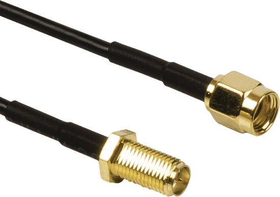 Antennekabel | SMA Male (Omgekeerde Polariteit) - SMA Female (Omgekeerde Polariteit) | m | Zwart - afbeelding 27