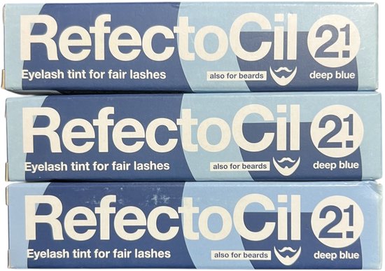 Voordeelverpakking 3 X Refectocil Deep Blue Nr.2.1 15ml (M057212) - afbeelding 3