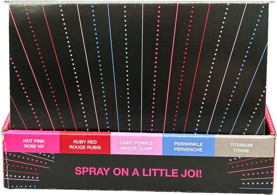 Joico InstaTint Temporary Color Shimmer Spray Promo Display 5x6x50ml = 30 STUKS IN VERKOOPDISPLAY - afbeelding 5