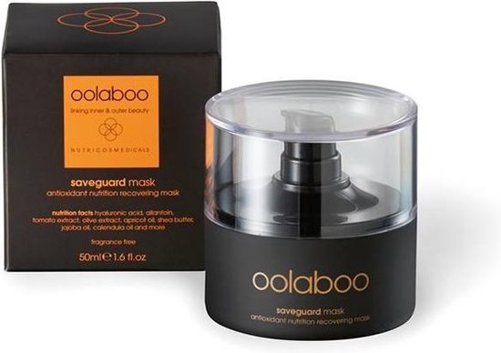 Oolaboo - Saveguard - Mask - Antioxidant Nutrition Recovering Mask - 50 ml - afbeelding 3
