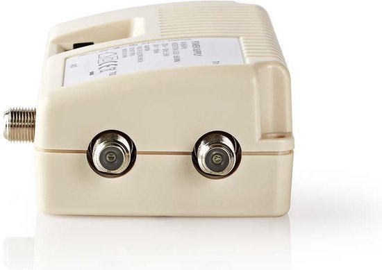 Nedis Power-Inserter voor CATV - 40-862 MHz - Tussenschakeldemping: -5 dB - 75 Ohm - ABS - Wit - afbeelding 3