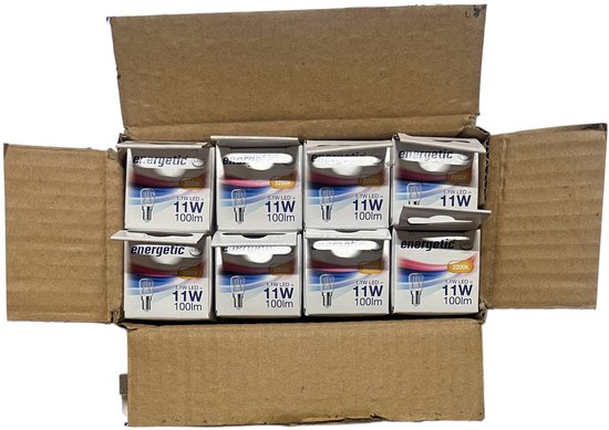 8 x Energetic E14 T25 1,1 W (14 W) Warm White (2200 k) Koelkast / Oven / Schakelbordlamp - afbeelding 3