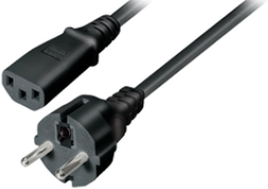 Nedis electriciteitssnoer Zwart m C13 - afbeelding 16