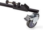 Nedis Statief-Dolly - Maximaal draagvermogen: 20.0 kg - Statief diameterbereik: 29.0 mm - Inclusief reistas - Pootvergrendelingen - Aluminium - Zwart - afbeelding 4