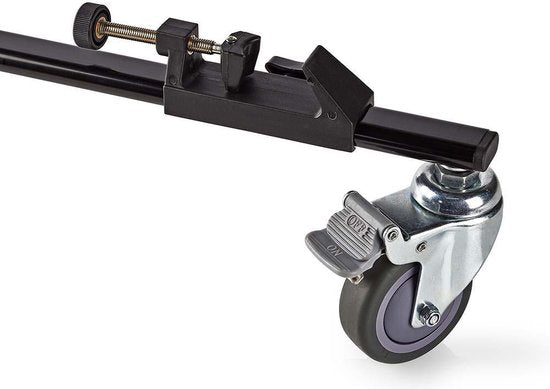 Nedis Statief-Dolly - Maximaal draagvermogen: 20.0 kg - Statief diameterbereik: 29.0 mm - Inclusief reistas - Pootvergrendelingen - Aluminium - Zwart - afbeelding 4