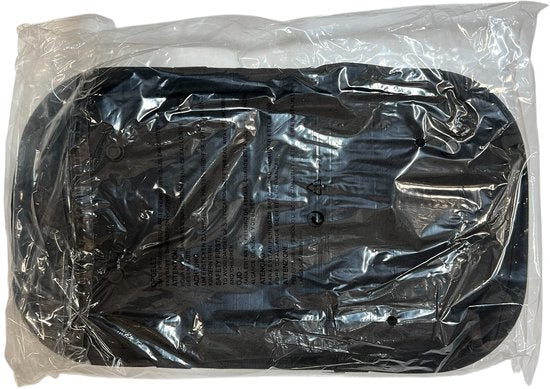 Shoppingmand Casa opklapbaar Zwart met Limegroen en Extra Versteviging - afbeelding 4