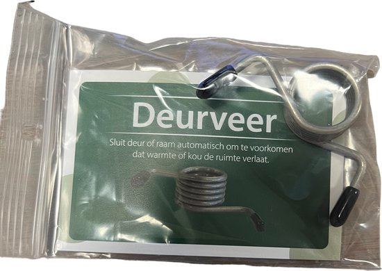 3 Stuks Deurveer/ Deurdranger RVS voor Paumelle Opdekdeur - afbeelding 2