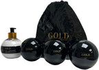 3x Gold Haircare Fiber Wax + Hand Lotion met Opbergtasje - afbeelding 3