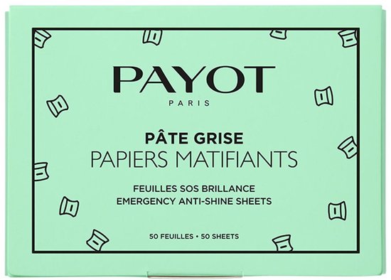 Payot - Pate Grise Emergency Anti-Shine Sheets ( 50 ks ) - Zmatňující papírky (L) - afbeelding 1