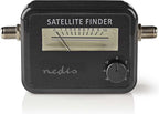 Nedis Signaalsterktemeter voor Satelliet - 950-2400 MHz - Ingangsgevoeligheid: 83 dB - Uitgangsniveau: 102 dBuV - Zwart - afbeelding 1