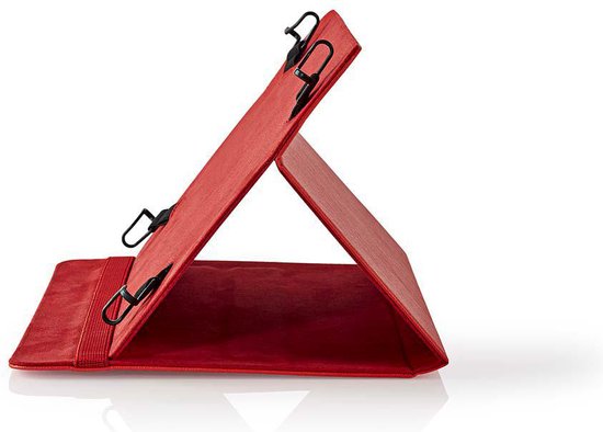 Nedis Tablet Folio Case - 10 " - Universeel - Rood - PU - afbeelding 5