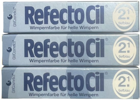 Voordeelverpakking 3 X Refectocil Deep Blue Nr.2.1 15ml (M057212) - afbeelding 1