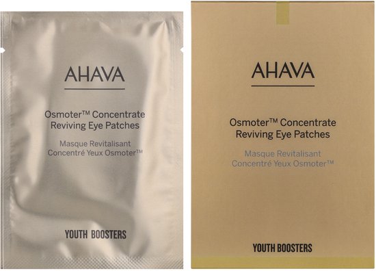 AHAVA Oogmasker met Mineralen uit de Dode Zee - Anti-Rimpel & Anti-Aging | Helpt tegen Wallen & Donkere Kringen | Verbetert Uitstraling & Frisheid | Hyaluronic Acid voor Dames & Heren | Gezichtsverzorging met Vitamine C & Hyaluronzuur - 6 stuks - afbeelding 10