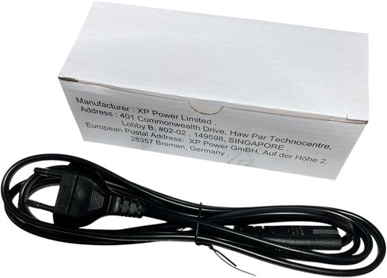 Adapter / Universele lader XP Power Limited Input 100-240 V Output DC 15 V - 2,4 A - incl. laadkabel 1.80 mtr - afbeelding 1