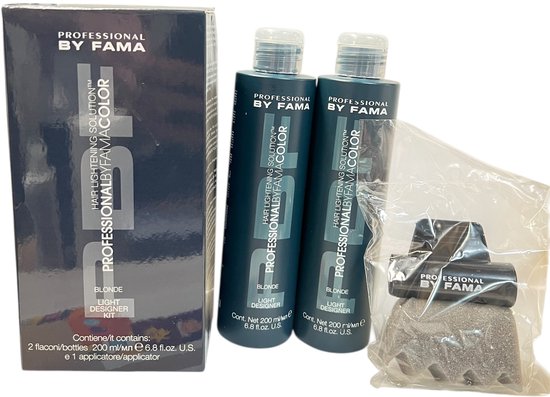 Professional By Fama Color Blonde Light Designer Kit 2x 200ml - afbeelding 2