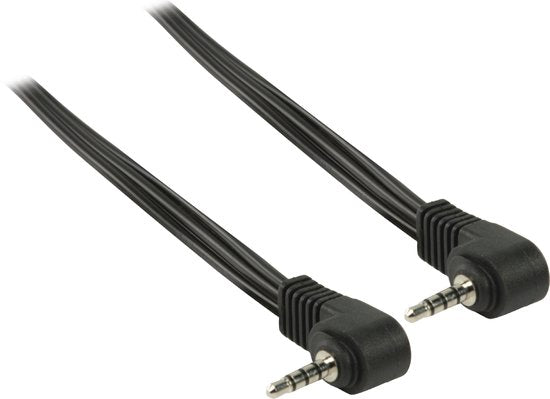 Nedis Audio-Videokabel - 3,5 mm Male - 3,5 mm Male - Vernikkeld - 2.00 m - Rond - PVC - Zwart - afbeelding 8