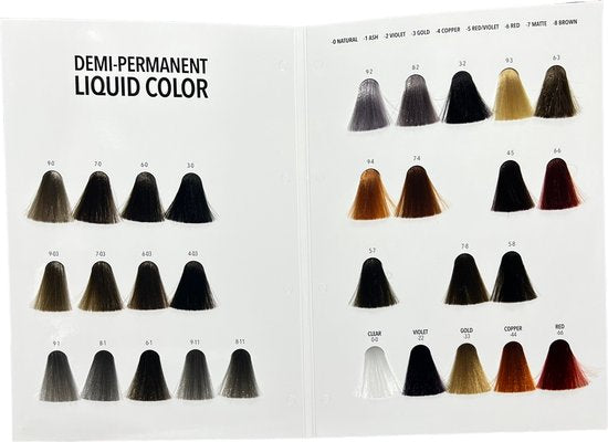 Pulp Riot Demi-Permanent Liquid Color kleurenkaart (30 kleuren) - afbeelding 3