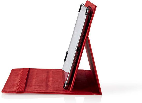 Nedis Tablet Folio Case - 10 " - Universeel - Rood - PU - afbeelding 7