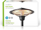Nedis Patio Verwarmer - 1500 W - 1 Warmte Stand - Omvalpreventie - IP34 - Zwart - afbeelding 11