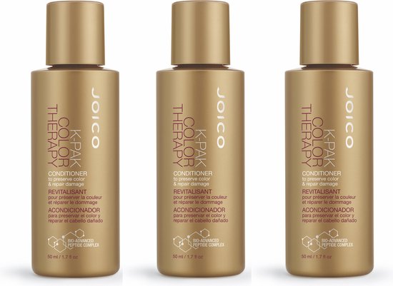 Joico K-PAK Color Therapy Conditioner 50ml x 3 - afbeelding 1