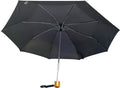 Paraplu Luxe – opvouwbaar - automatisch uitklapbaar - windproof - zwart - afbeelding 1