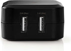 Wandoplader | 4,8 A | 2 uitgangen | USB-A | - afbeelding 15